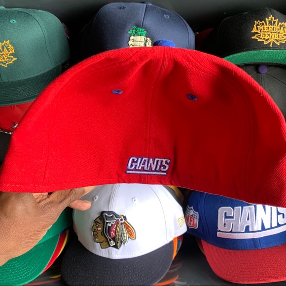 New Era NY Giants Fitted Hat - Picture 2 of 3